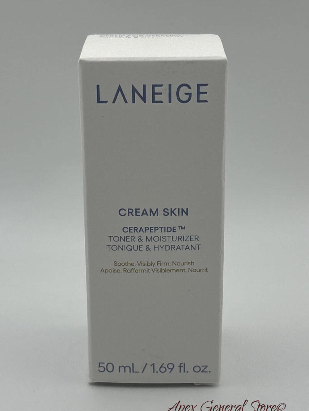 **SOLD** LANEIGE Cream Skin Cerapeptide Toner & Moisturizer 1.69oz
